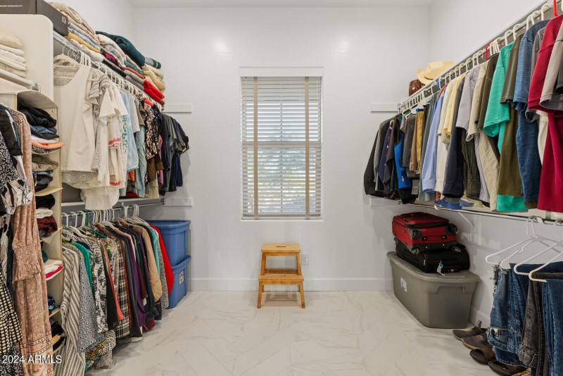 Master Walk-In Closet
