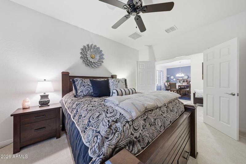 Second Bedroom with Vaulted Ceilings