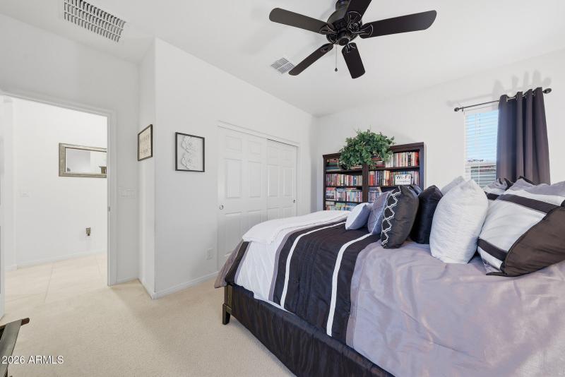 Third Bedroom with Vaulted Ceilings
