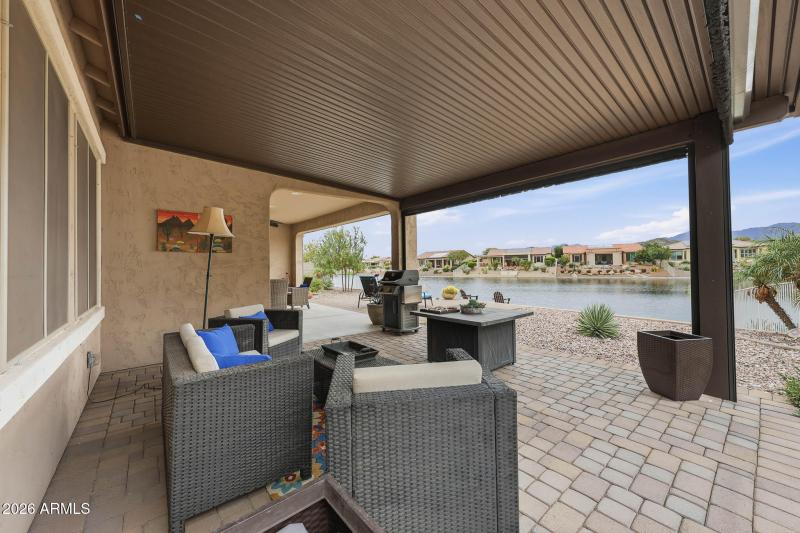 Extended Covered Paver Patio