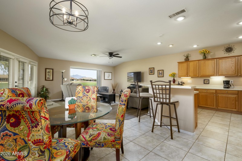 Dining/Living/Kitchen