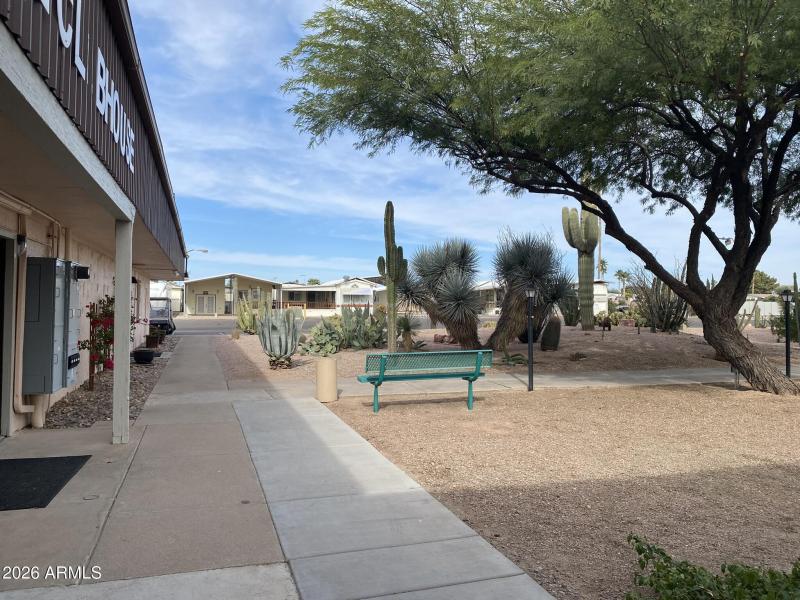 Clubhouse Courtyard