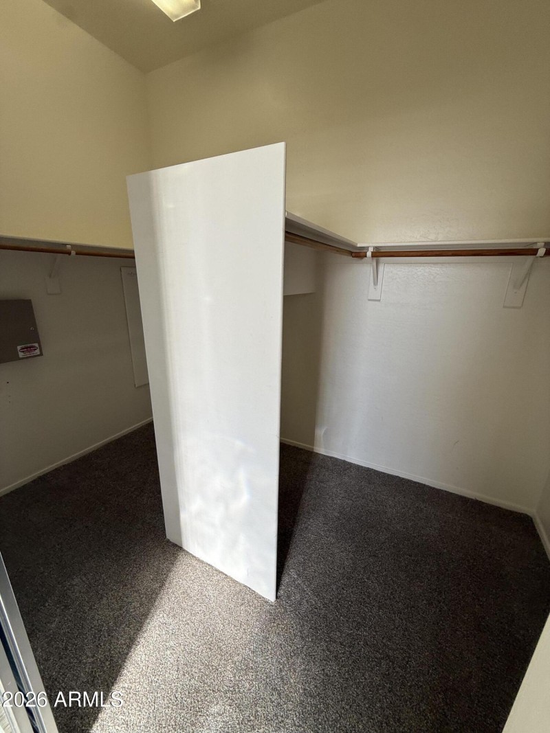 Primary walk-in closet