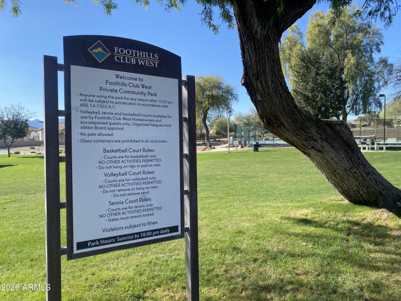 Private Foothills Club West Park