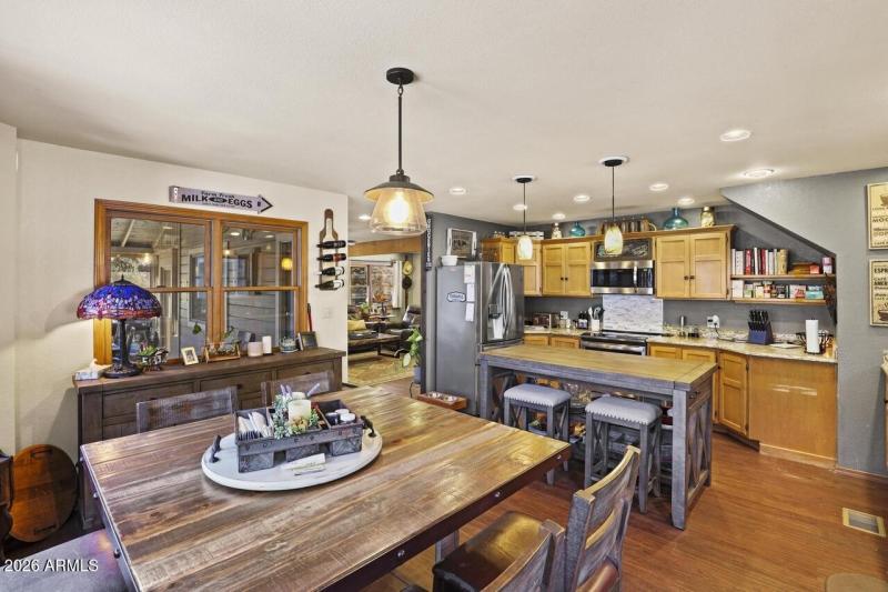 Kitchen-Dining Tan House