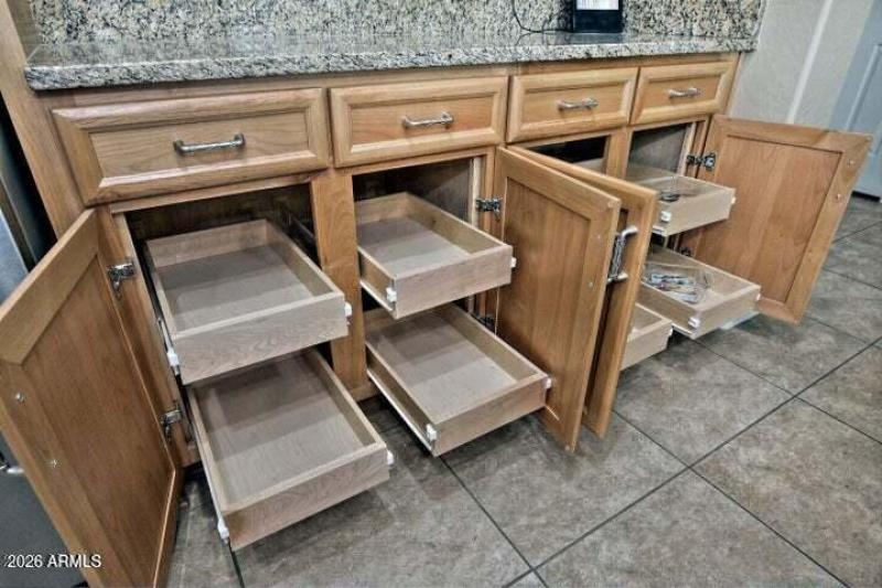 Pull out drawers