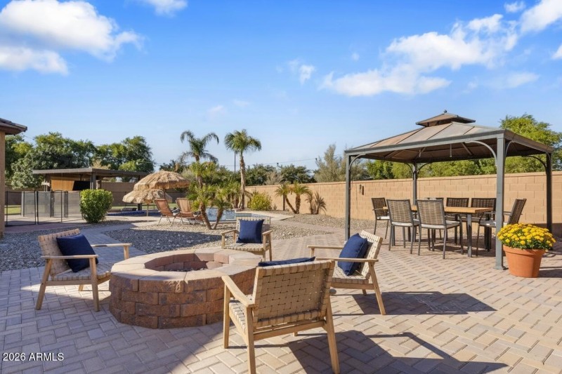 Fire Pit - Virtually Staged