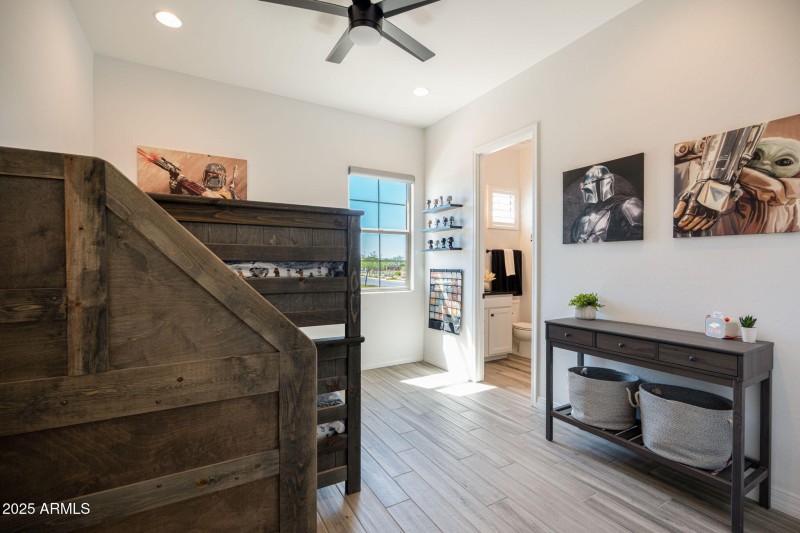 bedroom 3 w/private bath & w/i closet