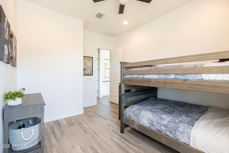 bedroom 3 w/private bath & w/i closet