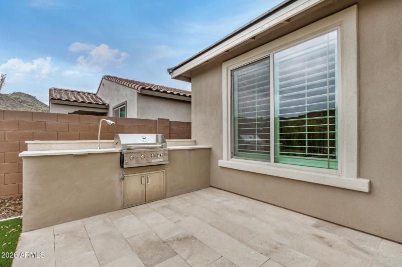 Custom Gas BBQ Island