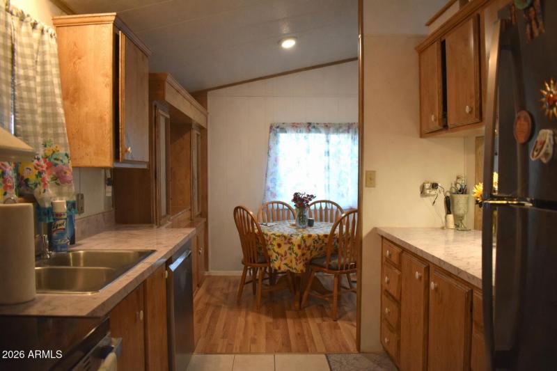 Cozy kitchen and dining area