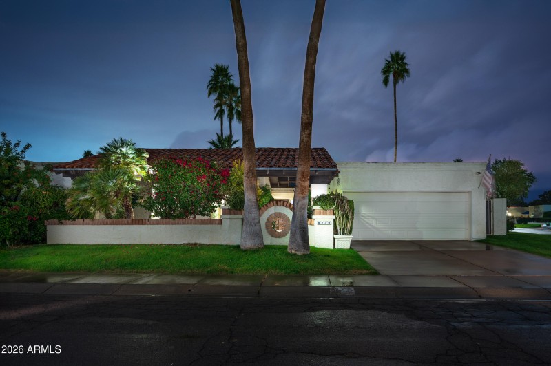 Front View at Twlight