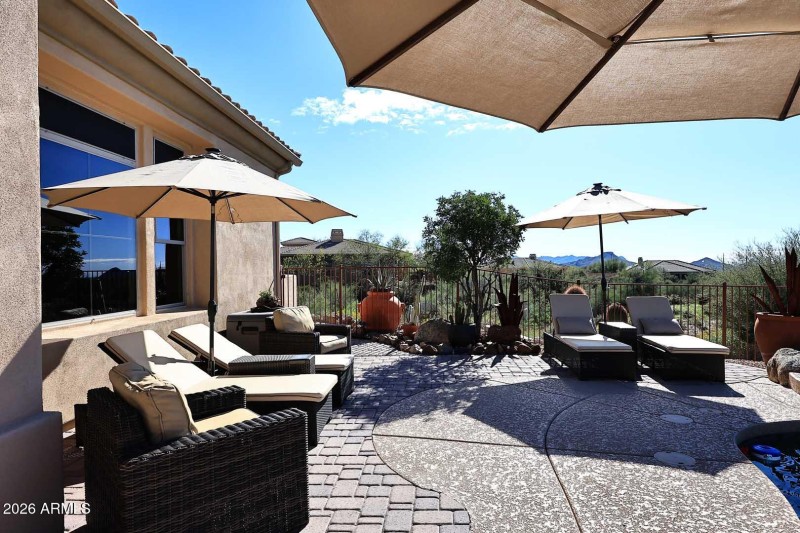 Pool Lounge Area