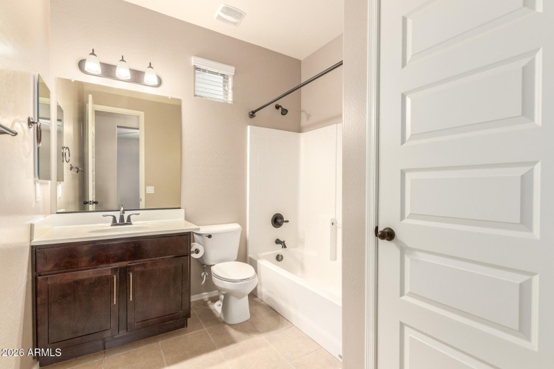 1st bathroom in the front of house