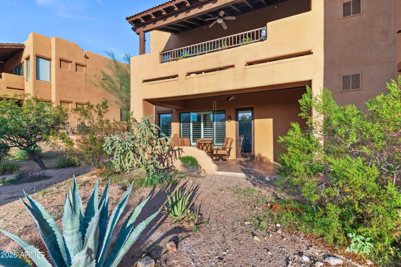 Patio view from further out