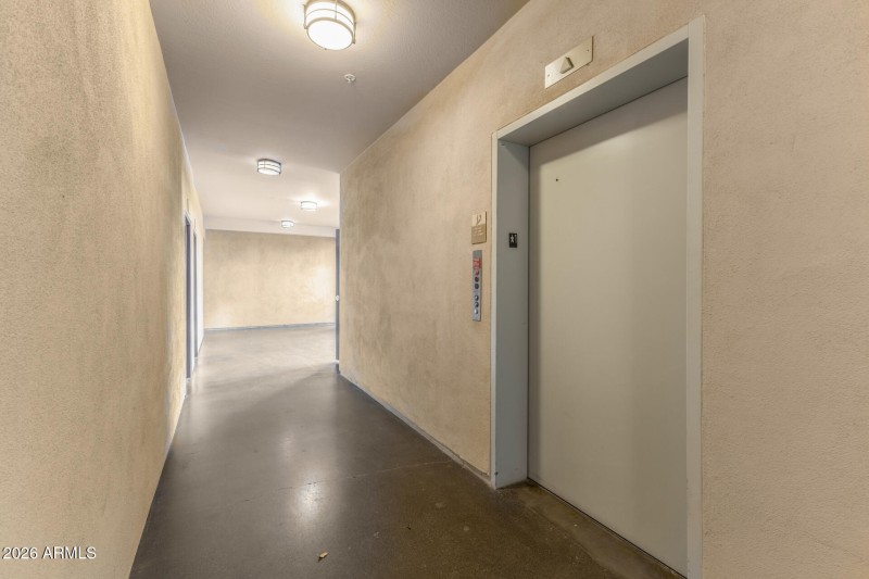 Elevator to Unit from Garage