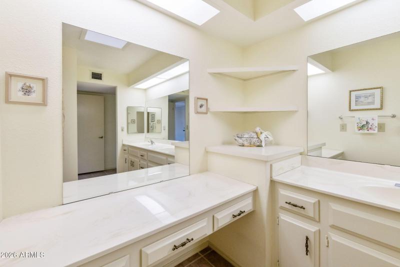 Primary suite bathroom