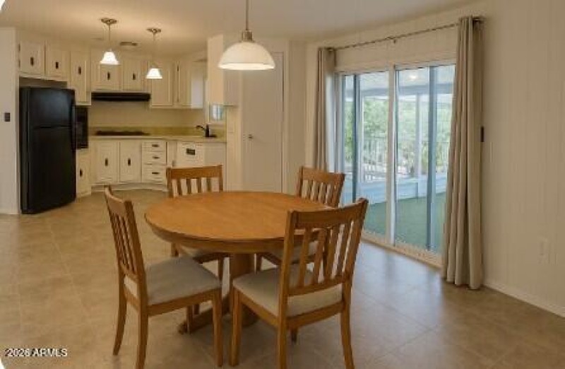 kitchen with dining table image