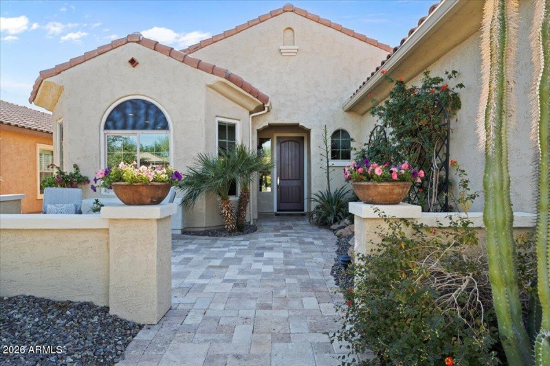 Front Courtyard Sitting area