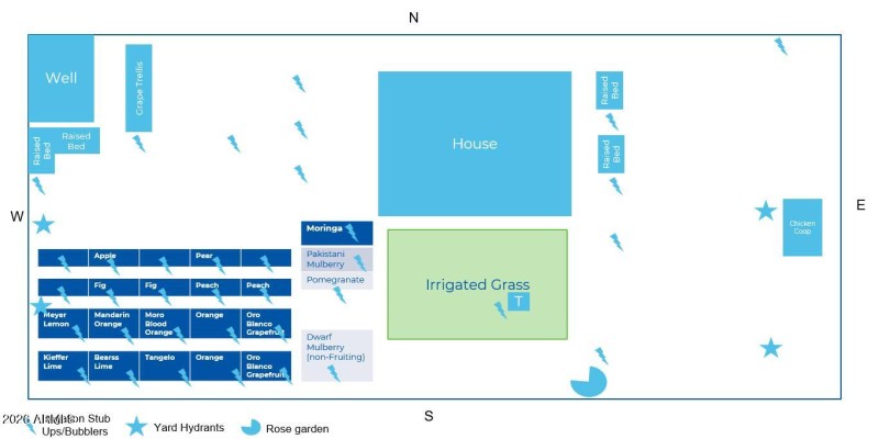 Map of Hunter Dr Property