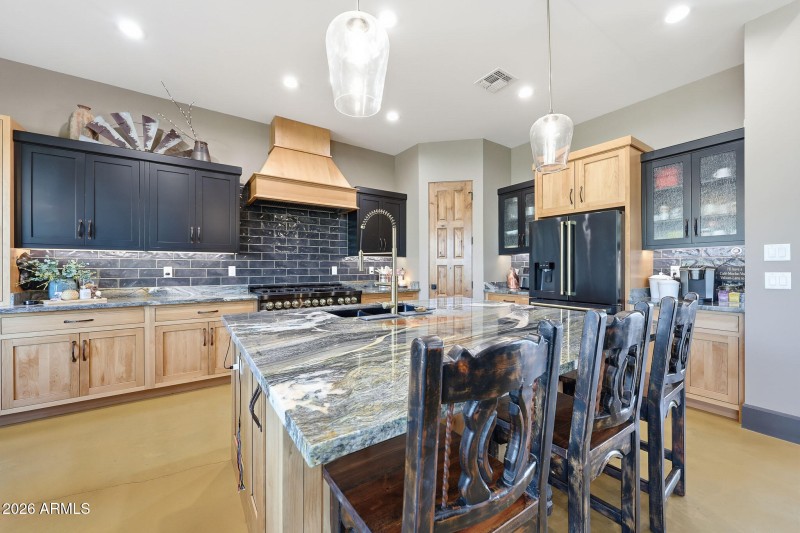 Alder Wood Cabinetry!