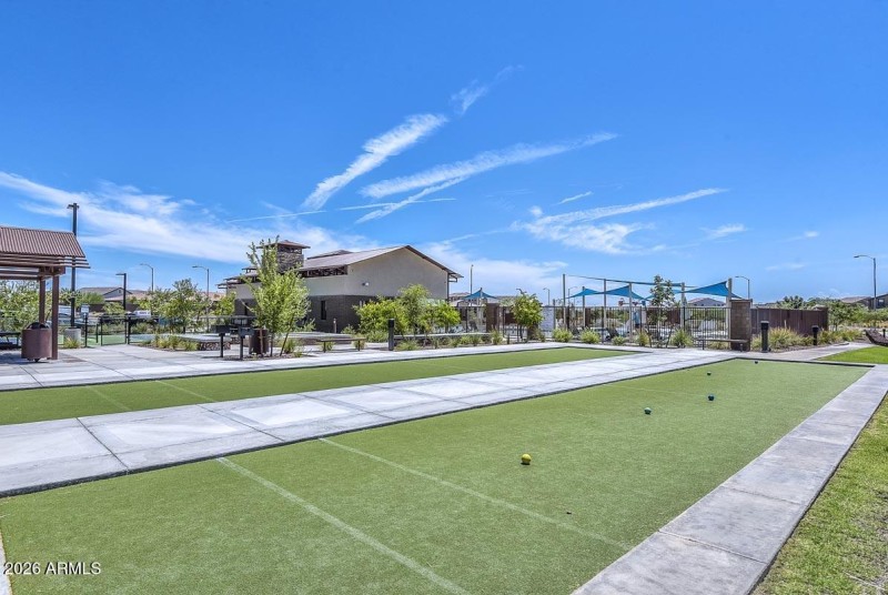 Community Center-Bocce Ball Courts