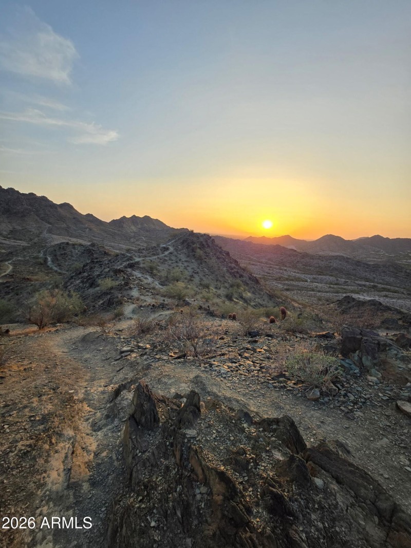 Enjoy sunrises from preserve