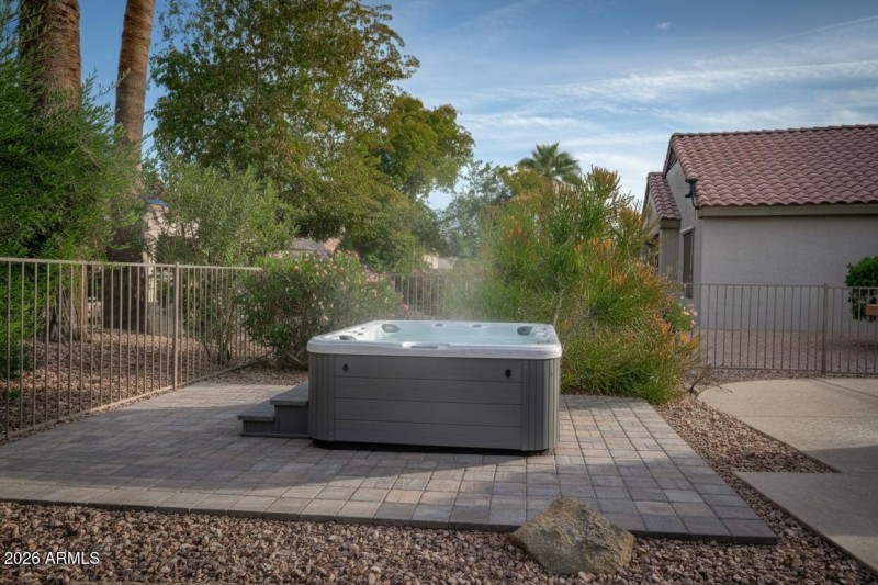 Backyard View - Rendering