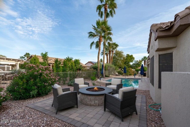 Backyard View - Rendering