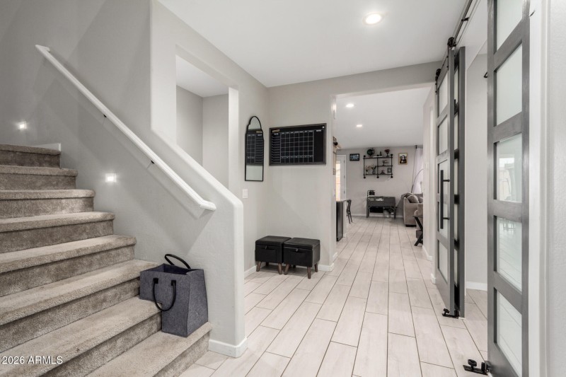 Front Entry into Home