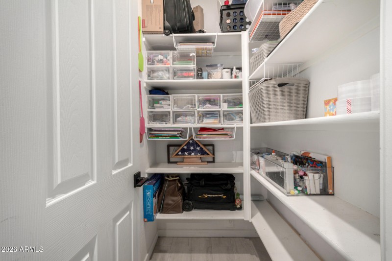 Main Floor Office/Bedroom Walk-in Closet