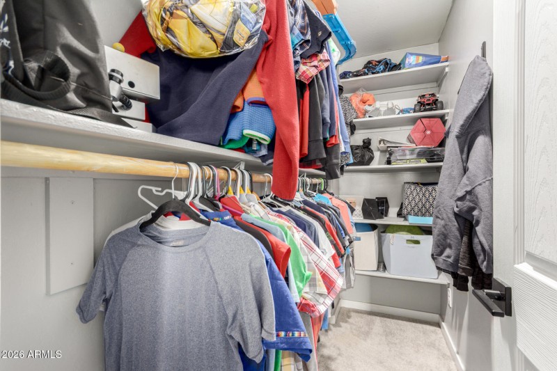 Bedroom #5 Walk-in Closet