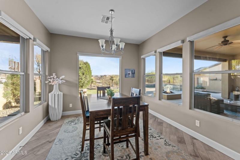 Dining area