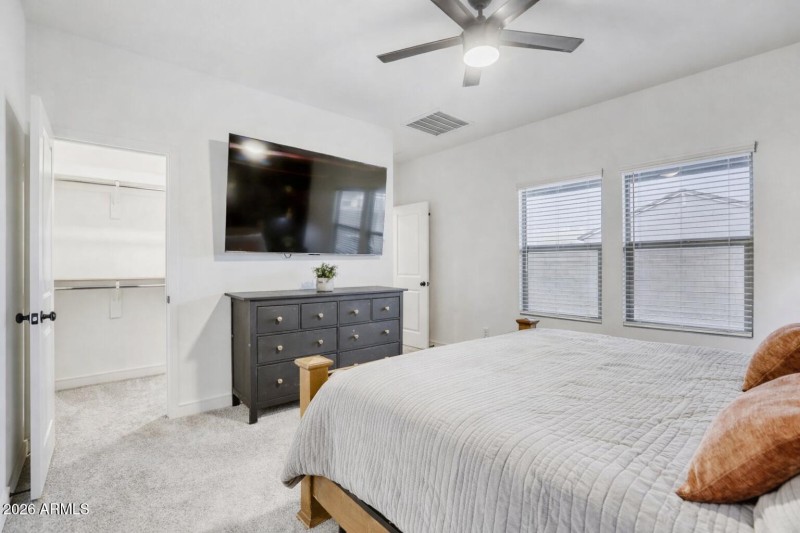 Primary Bedroom with 2nd closet