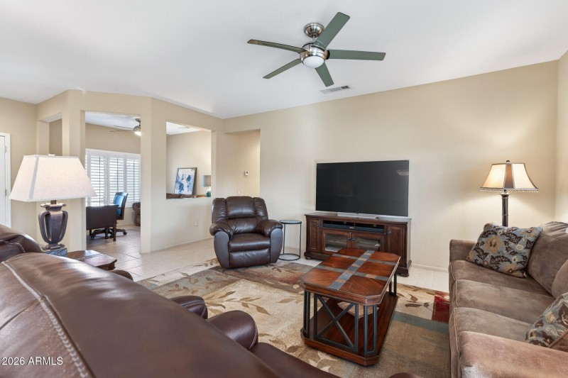 Great Room toward Den