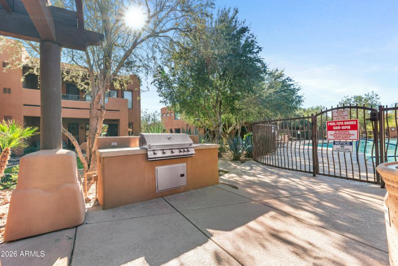 Community Grill Area