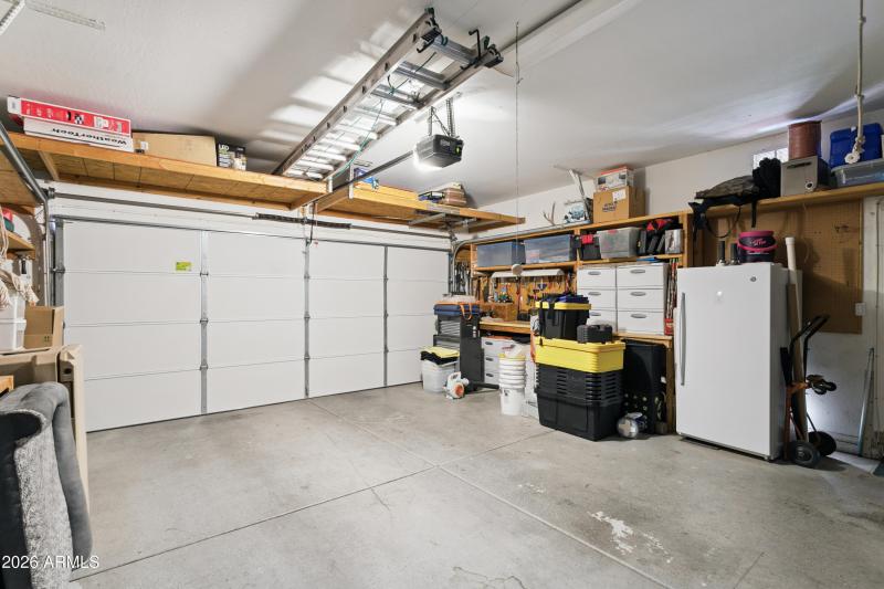 Two car garage