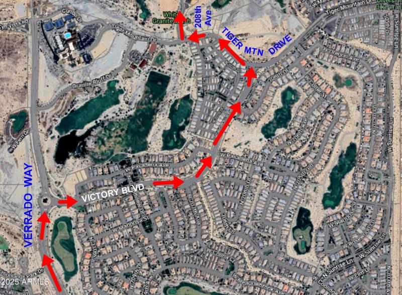 DIRECTIONAL MAP 1 OF 2 TO PROPERTY
