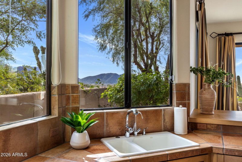 Kitchen Window with a View