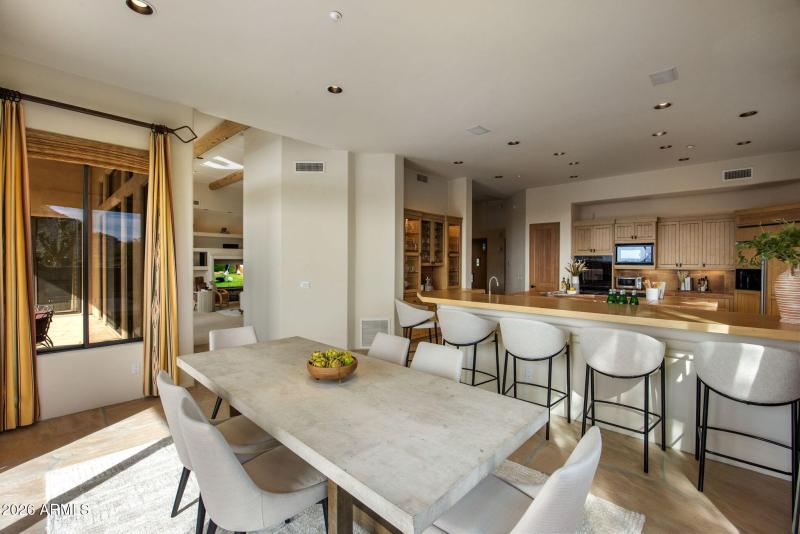 Dinning into Kitchen