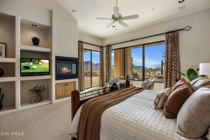 Master Bedroom with a View