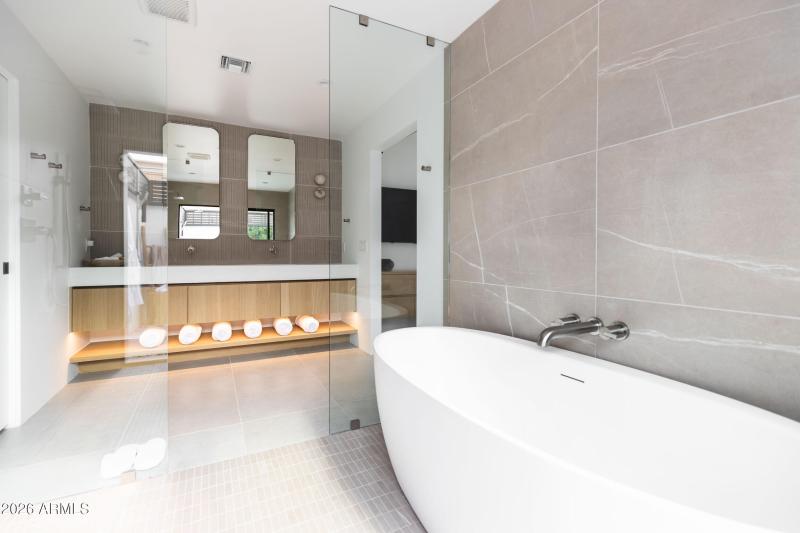 Custom Poured Concrete Vanity