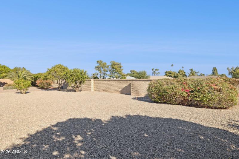 Newly Landscaped Backyard