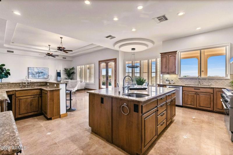 Abundant Cabinetry & Dual Sinks