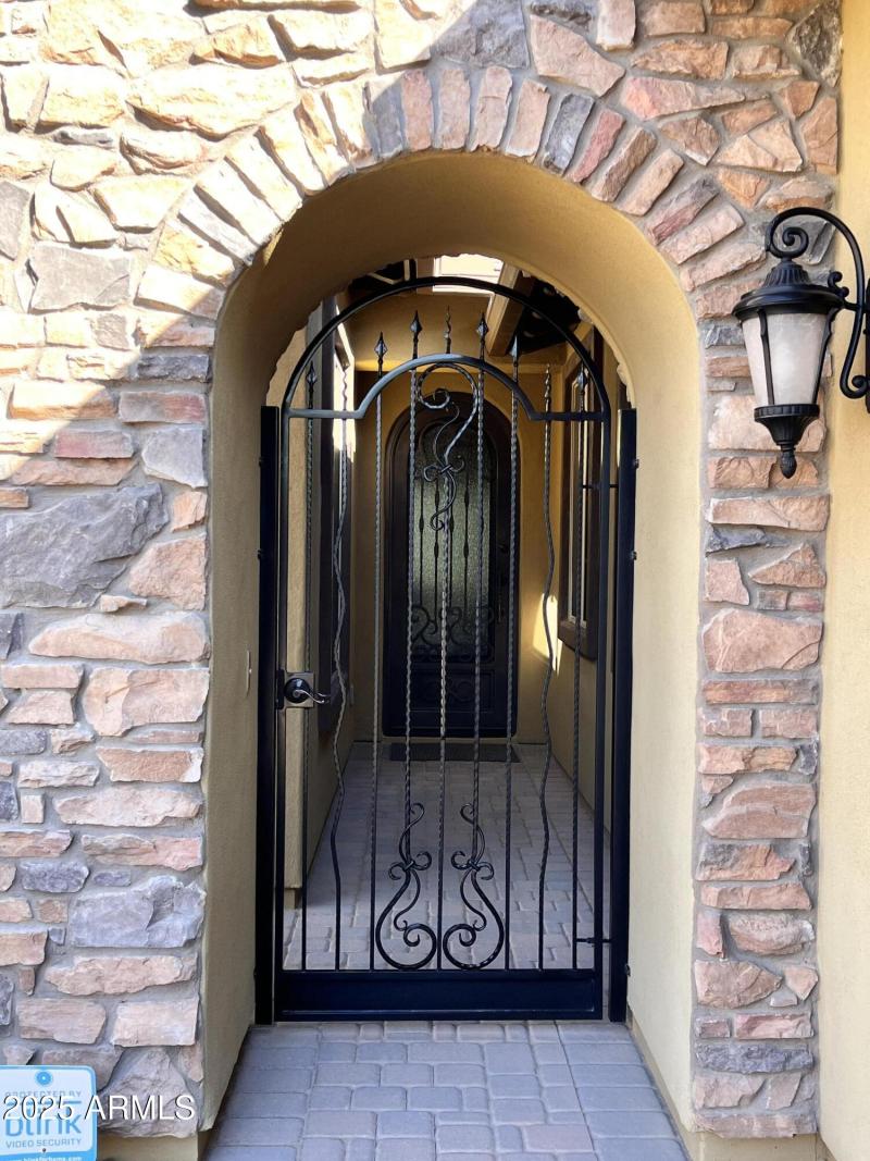 Front Gated Entry