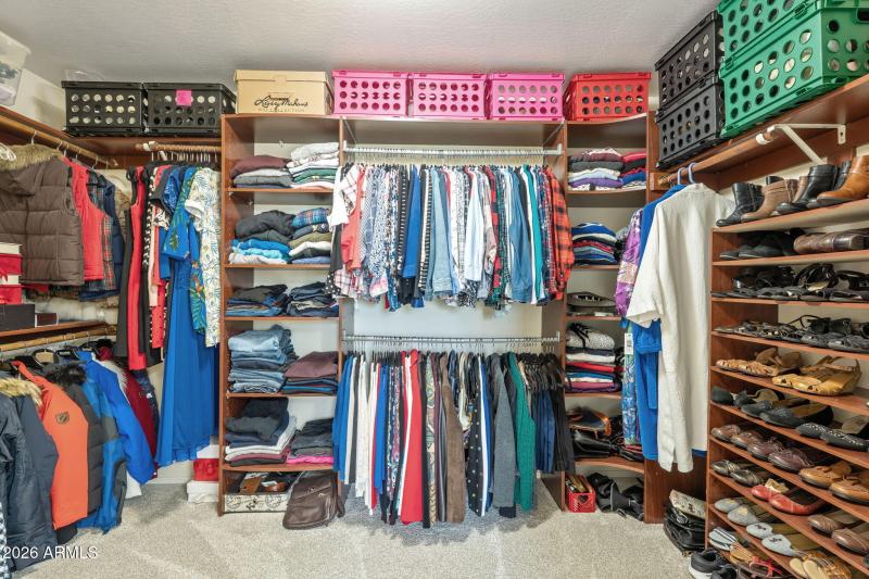 Owner's Walk-in Closet