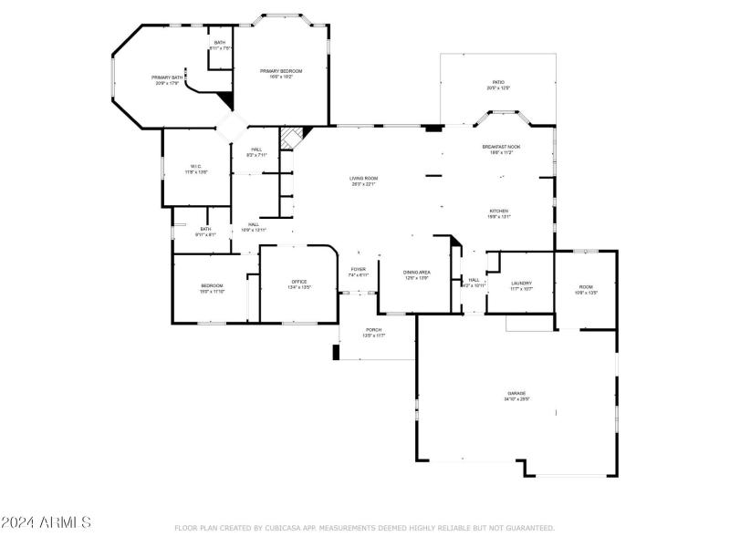 2930 Glenview Floorpan with Dimensions
