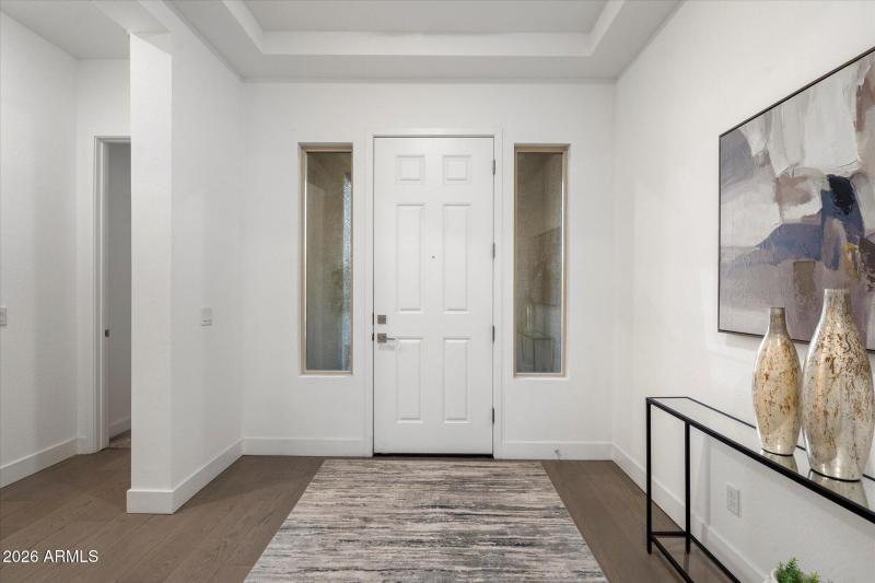 Front Door w/ Sidelights