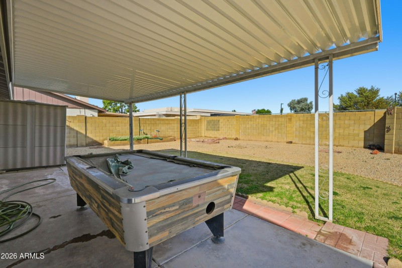 pool table to be removed