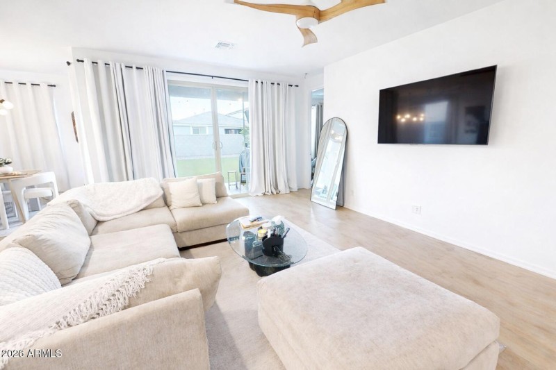 Double sliding patio doors